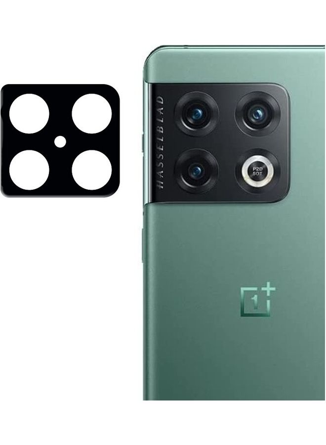 MARGOUN - OnePlus 10 Pro Camera Lens Protector 9H Tempered Glass 2.5D Anti-Scratch Case Friendly Shatterproof Black/Clear - Image 1