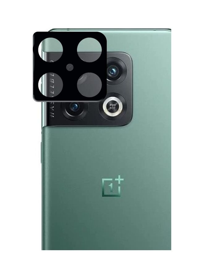 MARGOUN - 2Pack for OnePlus 10 Pro Camera Lens Protector 9H Tempered Glass 2.5D Anti-Scratch Case Friendly Shatterproof Black/Clear - Image 1