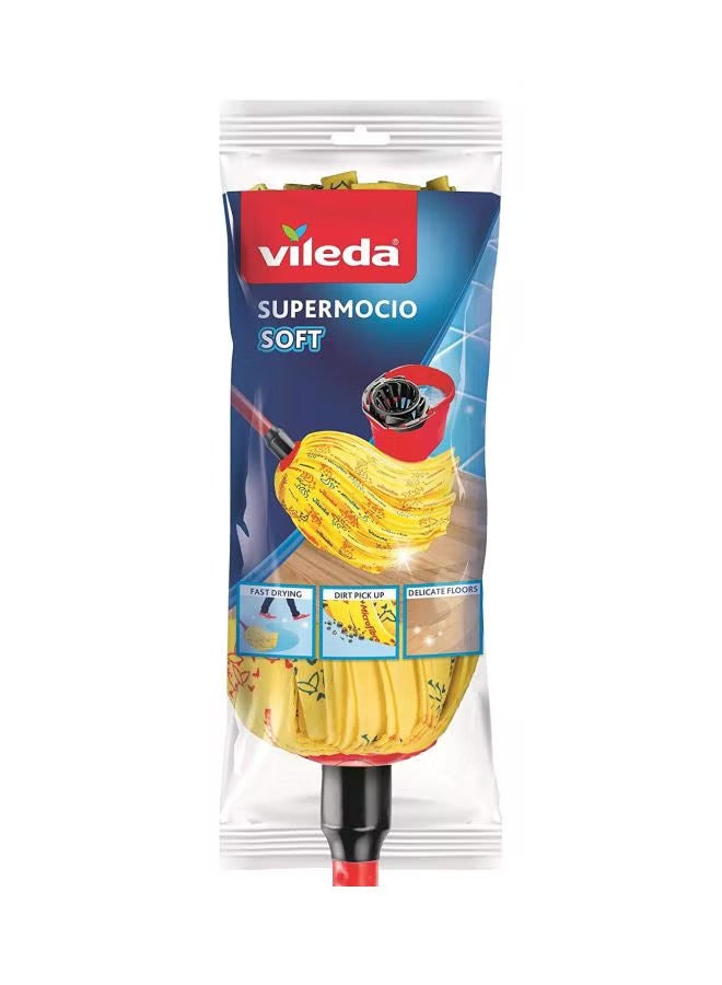 Vileda - Supermocio Soft Floor Mop Refill Multicolour - Image 1
