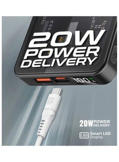 بروميت 10000mAh شفاف 15W Mag الآمن شاحن لاسلكي قوة البنك 10000.0 mAh أبيض  - Image 4