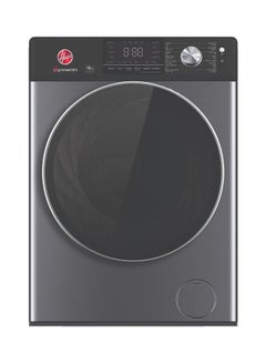 HOOVER Direct Drive Front Load Washing Machine 1400 RPM 15 Programs Fully Automatic Washer With I-Dose Feature Electronic Control Delay Start Child Safety Lock HWM-S1014ID-S Silver 