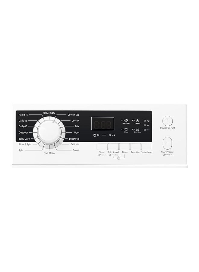 HITACHI - 8KG Front Load Washing Machine, 1200 RPM, 16 Programs, Fully Automatic Washer, Intelligent Sensor System, LED Multifunctional Display, Tangle-Free Finish, Baby Care 8 kg BD80GE3CGXWH White - Image 1