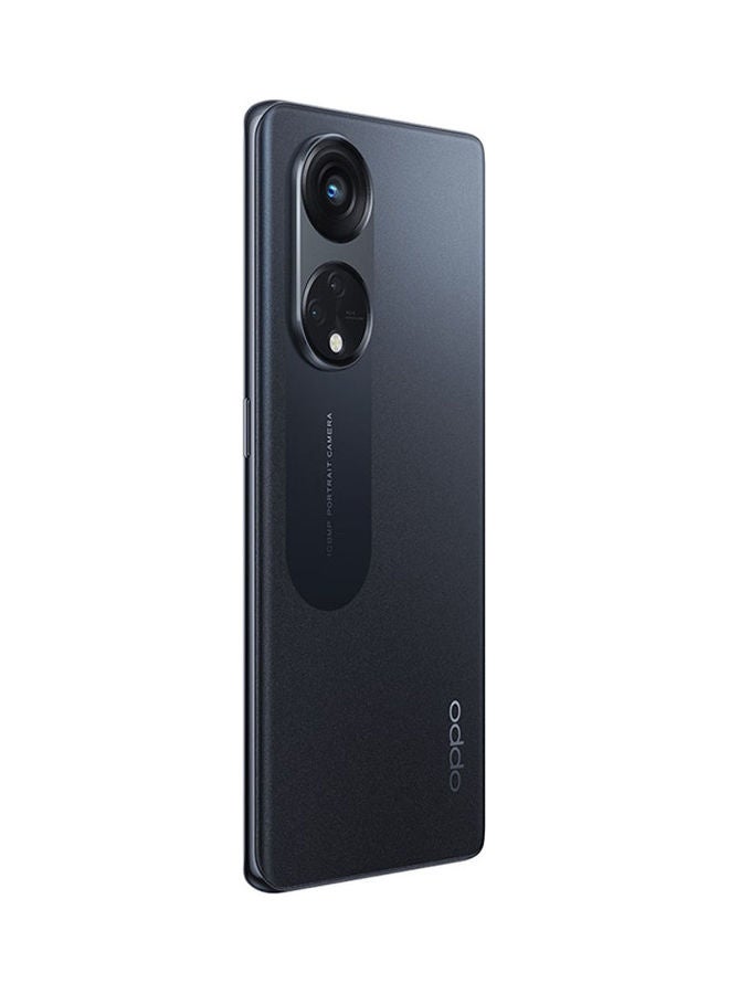 OPPO - Reno 8T Dual SIM Midnight Black 8GB RAM 256GB 5G - Middle East Version With Enco Buds2 And Speaker Box - Image 1