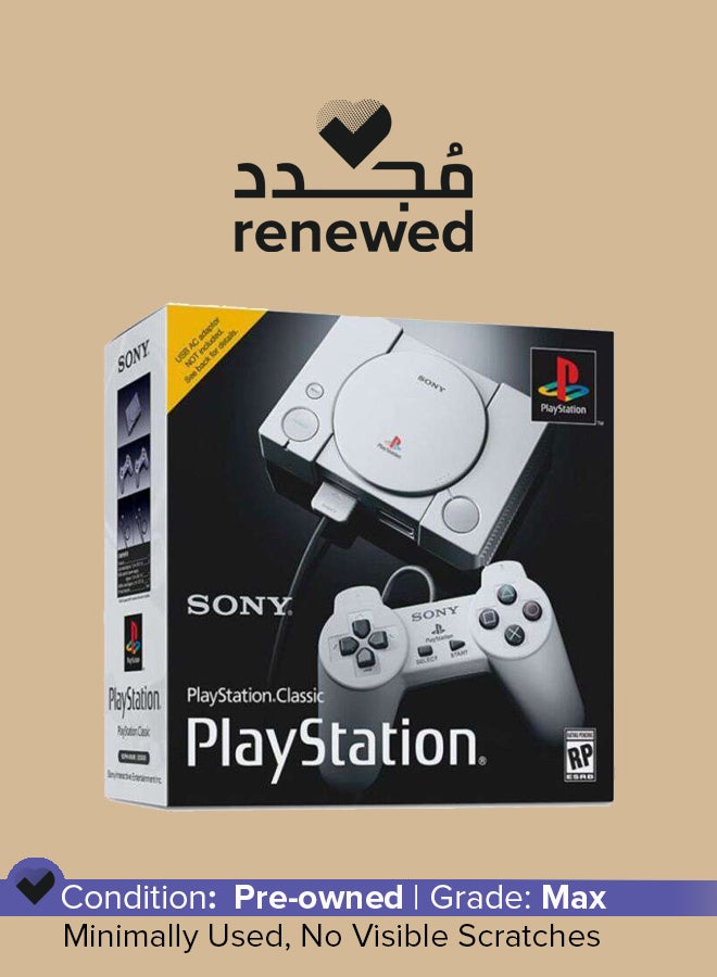 Sony Renewed - PlayStation Classic Console With 2 Controllers - Image 1