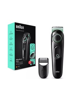 Beard Trimmer BT3221 With Precision Dial And Comb Black/Blue