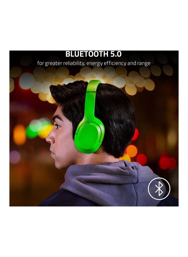 RAZER - Opus X Wireless Low Latency Headset - Active Noise Cancellation (ANC), Bluetooth 5.0-60ms Low Latency, Customed-Tuned 40mm Drivers, Built-in Microphones - Mercury - Image 1