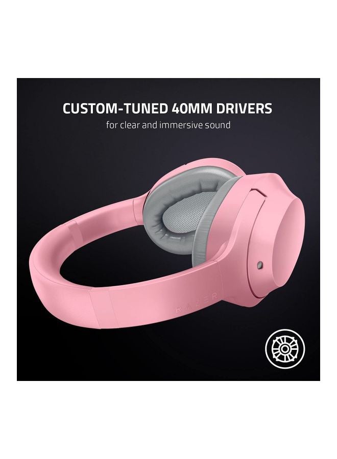 RAZER - Opus X Wireless Low Latency Headset - Active Noise Cancellation (ANC), Bluetooth 5.0-60ms Low Latency, Customed-Tuned 40mm Drivers, Built-in Microphones - Mercury - Image 1