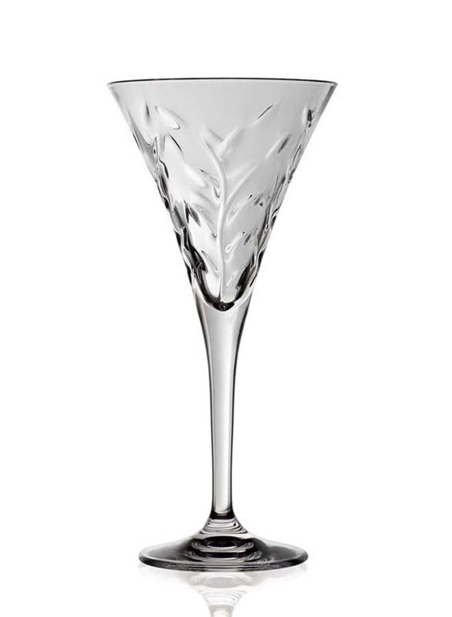 RCR Laurus Set Of 6 Pieces Open Glasses Clear 210ml - Image 1