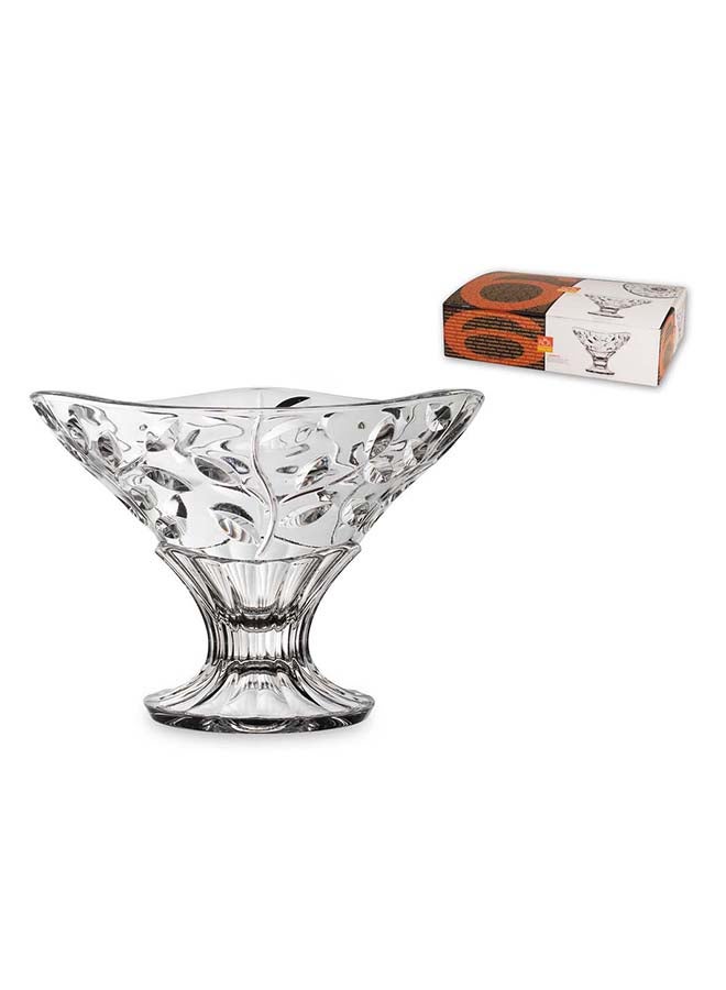 RCR Laurus Set Of 7 Pieces Fruit Salad Bowl Clear 18cm - Image 2