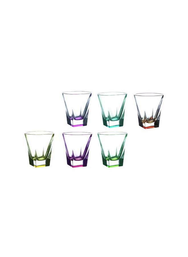 RCR Fusion Set Of 6 Pieces Cups Multicolour 280ml - Image 1