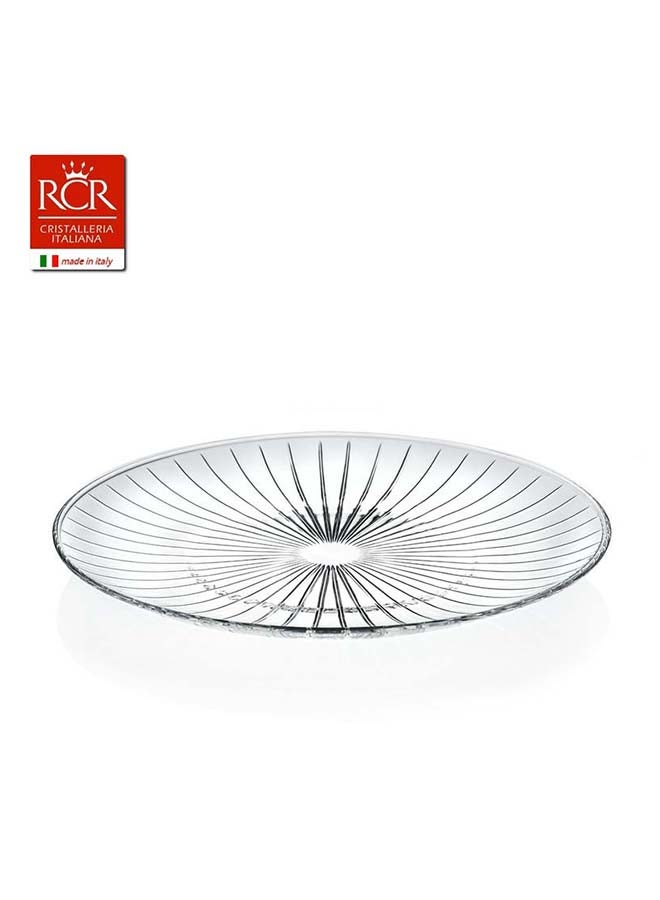 RCR Sun Beam Set Of 4 Pieces Dinner Plate Clear 26cm - Image 2
