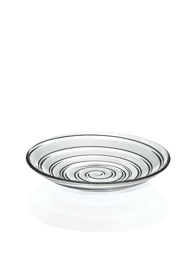 RCR Do Set Of 4 Piece Soup Plate Clear 21cm - Image 1