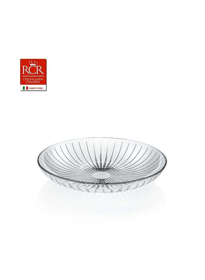 RCR - Sunbeam Set Of 4 Pieces Soup Plate Clear 21cm - Image 1