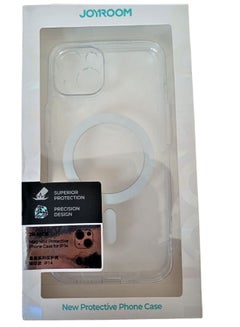 Joyroom 14D Magnetic Case Magnetic Case for iPhone 14 Compatible with MagSafe transparent (JR-14D5) Clear
