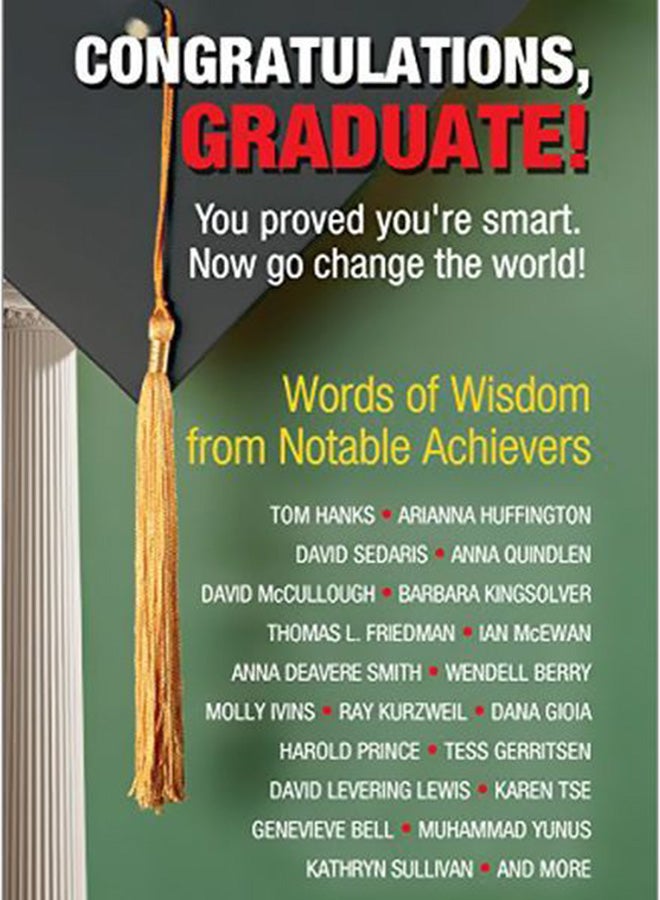 Congratulations, Graduate: You Proved You're Smart. Now Go Change The World! Paperback English by Mark Evan Chimsky - 42444 - Image 4