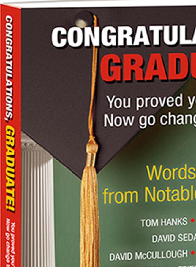 Congratulations, Graduate: You Proved You're Smart. Now Go Change The World! Paperback English by Mark Evan Chimsky - 42444 - Image 5