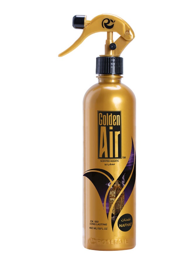ROSERAIE Golden Air NafahatScented Aqutic Air Freshener Orange/Black 460ml 