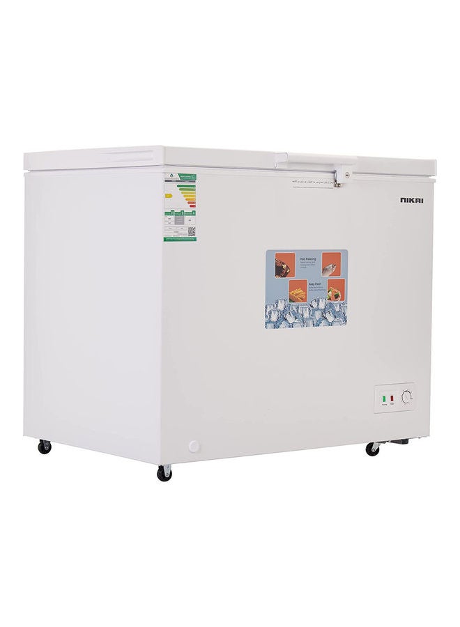NIKAI Chest Freezer With Lock And Drain Hole 254 L 266 kW NCF350N23W White  - Image 1
