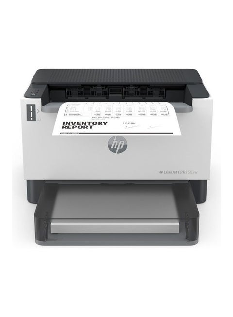 All-In-One LaserJet Tank 1502W Printer Print Copy Scan Grey/White