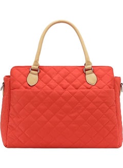 Sunveno Styler Fashion diaper Bag With Multiple Pockets - Orange  - Image 1