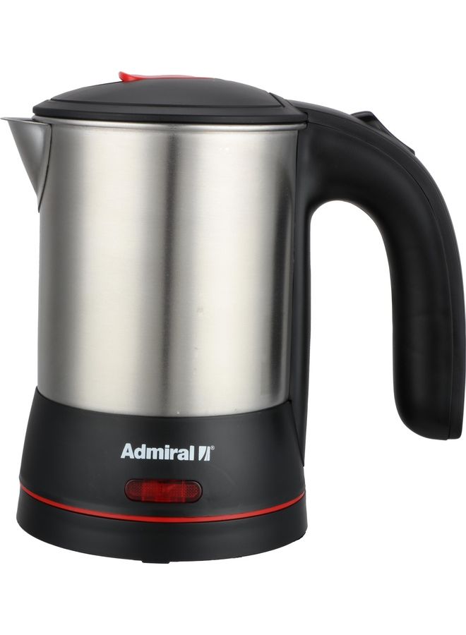 Admiral 0.5L Stainless Steel Heater, Manual Lid, Compact Design, 220-240V, 220W, 1-Year Warranty – Model ADKT170GSS1 (Silver) 0.5 L 220 W ADKT170GSS1 Silver - Image 1