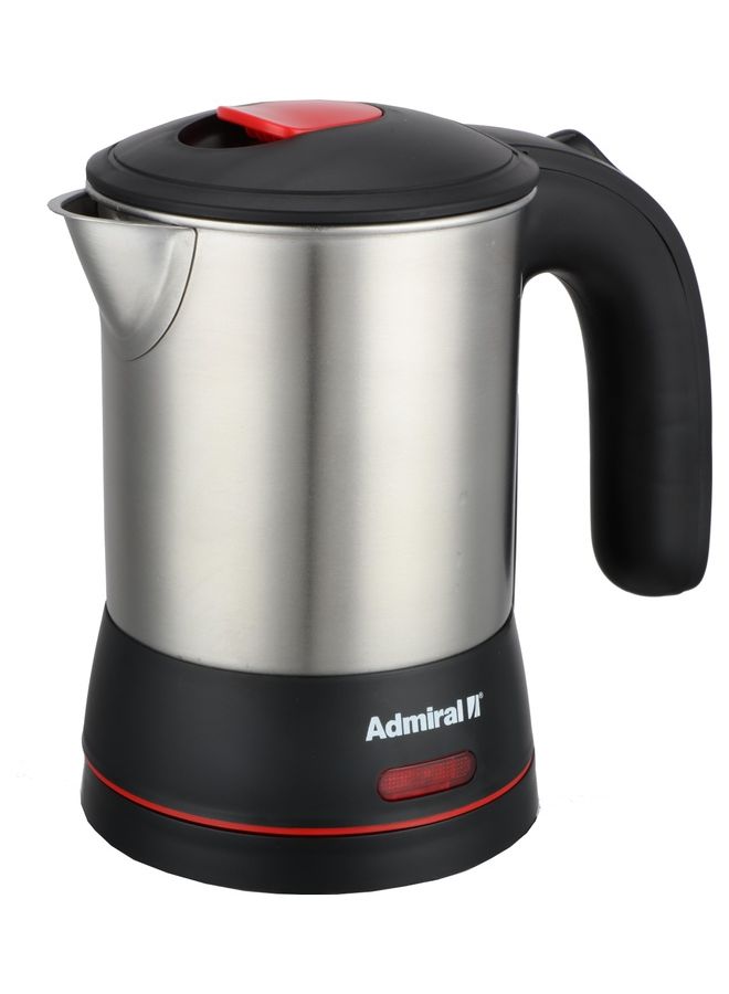 Admiral 0.5L Stainless Steel Heater, Manual Lid, Compact Design, 220-240V, 220W, 1-Year Warranty – Model ADKT170GSS1 (Silver) 0.5 L 220 W ADKT170GSS1 Silver - Image 2