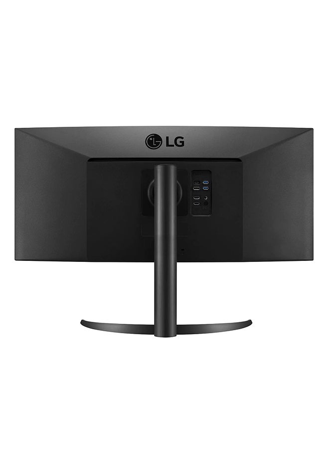 LG - 34WP85CN 34 Inch Curved UltraWide QHD IPS Display With USB Type-C, HDMI, DisplayPort Black - Image 1
