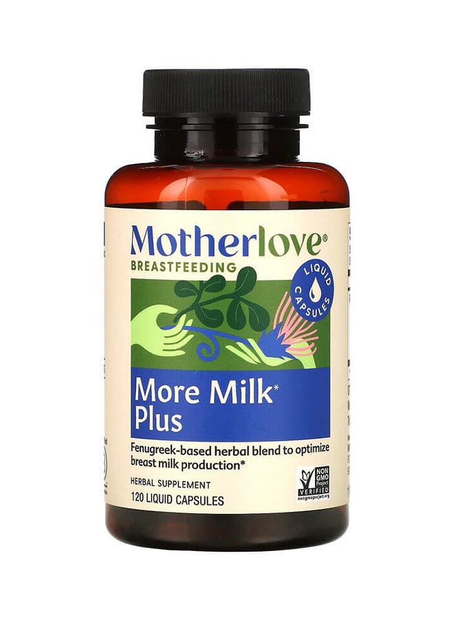 More Milk Plus Dietary Supplement - 120 Capsules - v1676962983/N33129464A_2