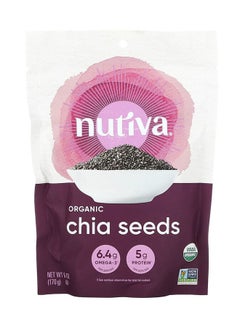 Nutiva Organic Chia Seed 6 oz (170 g)  - Image 1