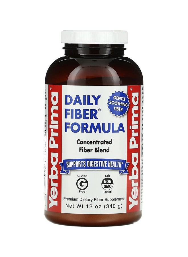 Yerba Prima Daily Fiber Formula Dietary Supplement 12 oz (340 g) - Image 1