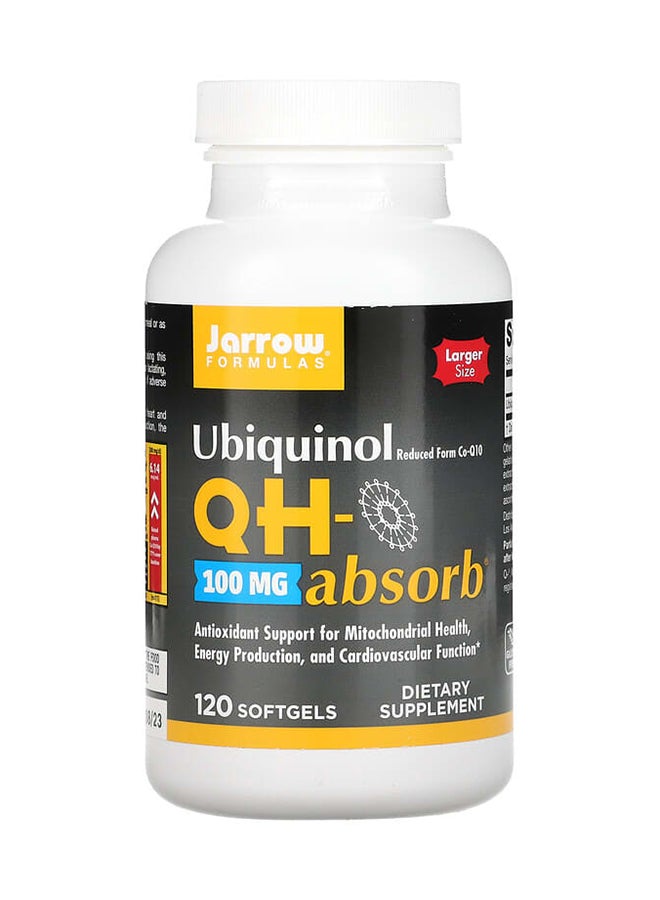 جارو فورملاز Ubiquinol QH-Absorb - 120 Softgels 100 mg - Image 1