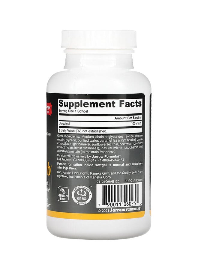 جارو فورملاز Ubiquinol QH-Absorb - 120 Softgels 100 mg - Image 2