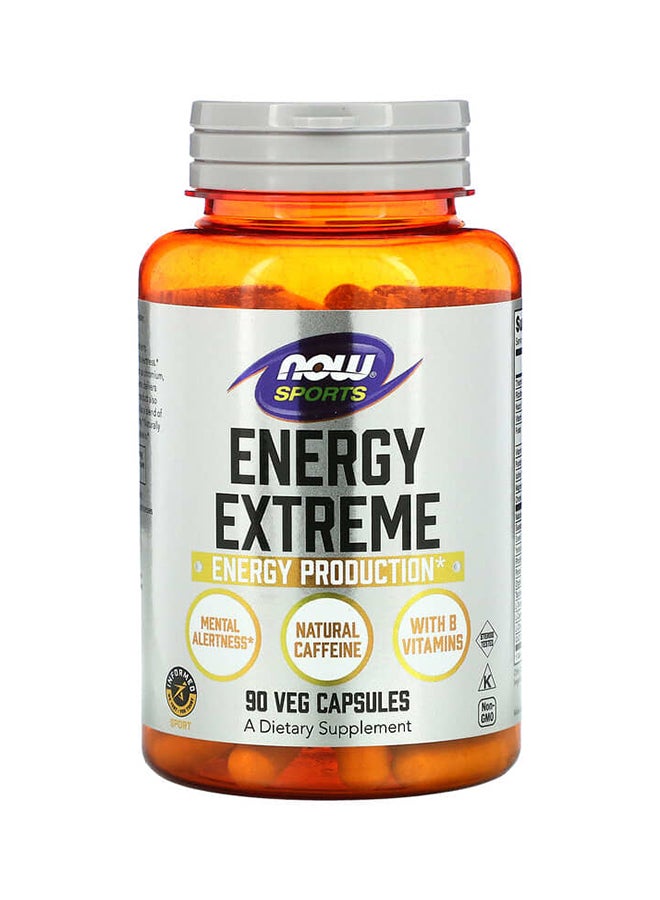 ناو سبورتس Sports Energy Extreme Dietary Supplement 90 Veg Capsules  - Image 1