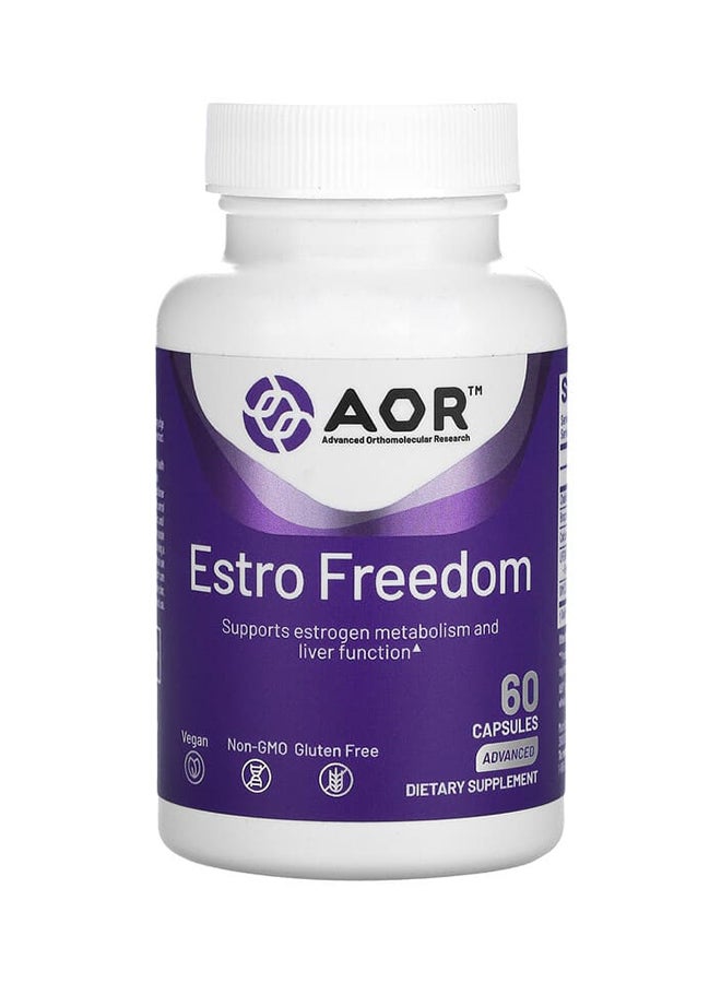 Generic Estro Freedom Dietary Supplement - 60 Vegetarian Capsules  - Image 1
