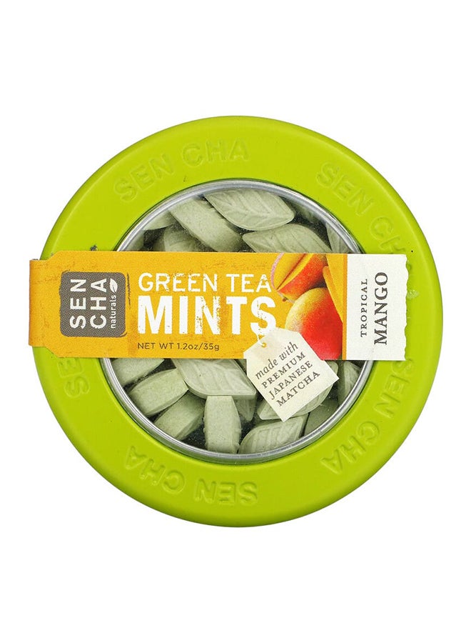 سينشا ناتشورالز نعناع شاي أخضر مانجو استوائي 1.2 أونصة (35 جرام) - Image 1