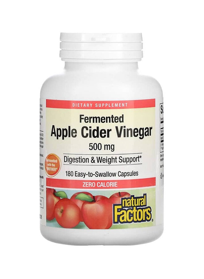 Apple Cider Vinegar - 180 Capsules 500 mg - v1676963010/N35674421A_1