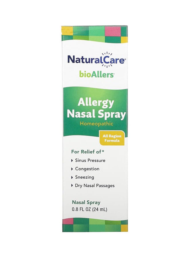 Natra-Bio - Sinus And Allergy Nasal Spray 0.8 fl oz (24 ml) - Image 1