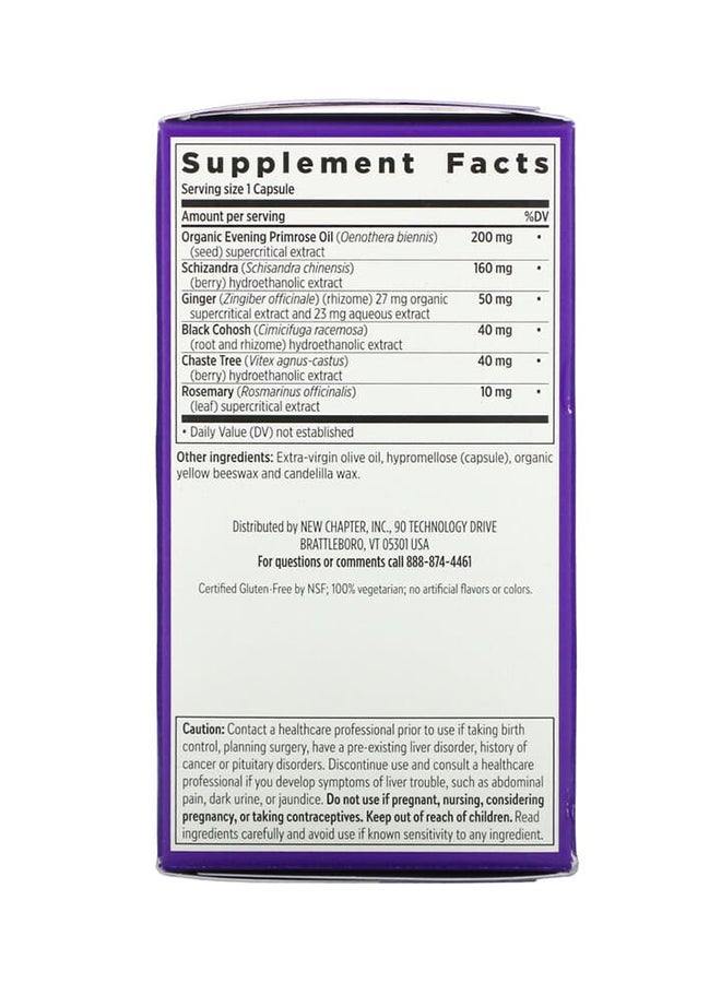 New Chapter Estrotone Herbal Hormonal Balance - 60 Capsules  - Image 2