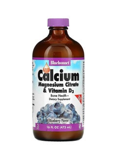 Liquid Calcium Magnesium Citrate Plus Vitamin D3 16 fl oz (473 ml)