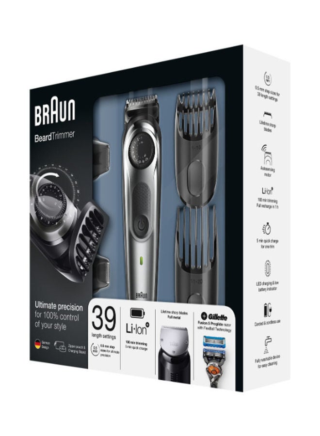 BRAUN 6 In 1 Rechargeable Beard And Hair Trimmer For Men 22 x 6.14 x 22cm - Image 4
