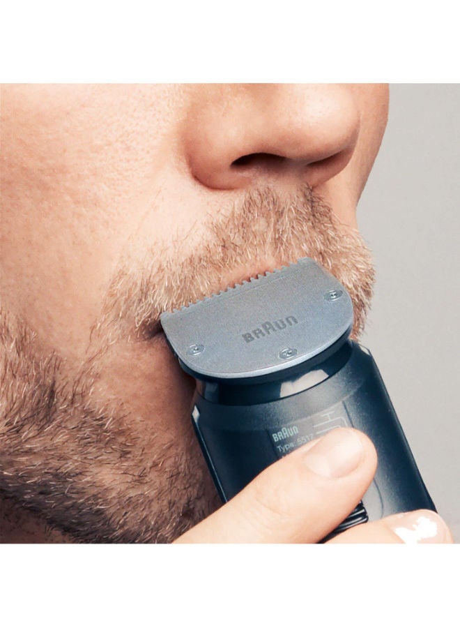 BRAUN 6 In 1 Rechargeable Beard And Hair Trimmer For Men 22 x 6.14 x 22cm - Image 2