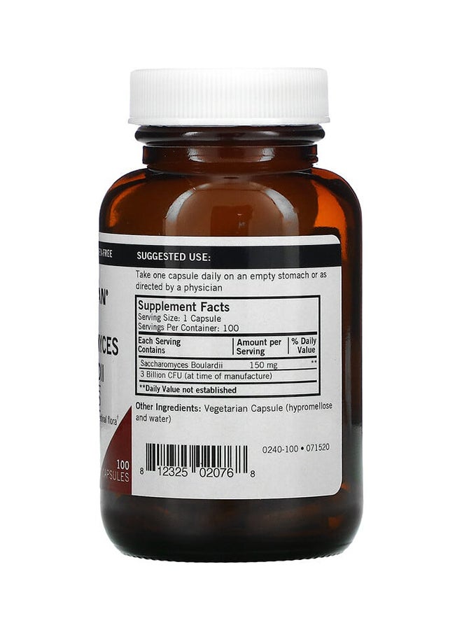 معامل كيركمان سكاروميسيس بولاردي - 100 كبسولة نباتية - Image 2