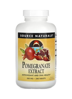 Source Naturals Pomegranate Extract - 240 Tablets 250 mg  - Image 1