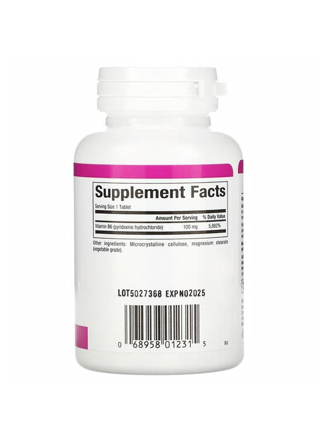 natural Factors B6 Pyridoxine HCl 90 Capsules 100 mg - Image 2
