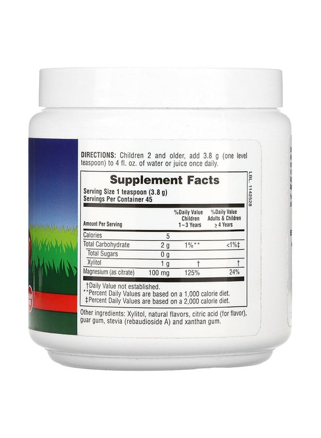 Natures Plus Animal Parade Cherry Flavour Mag Powder Supplement 0.38 lb (171 g) - Image 2