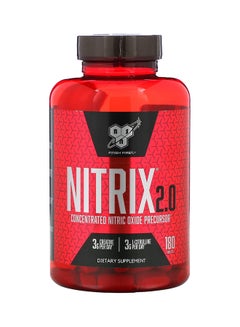 Nitrix 2.0, Concentrated Nitric Oxide Precursor, 180 Tablets