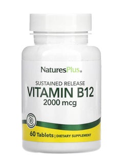 Nature's Plus Vitamin B-12 Dietary Supplement 2000 Mg 60 Tablets  - Image 1