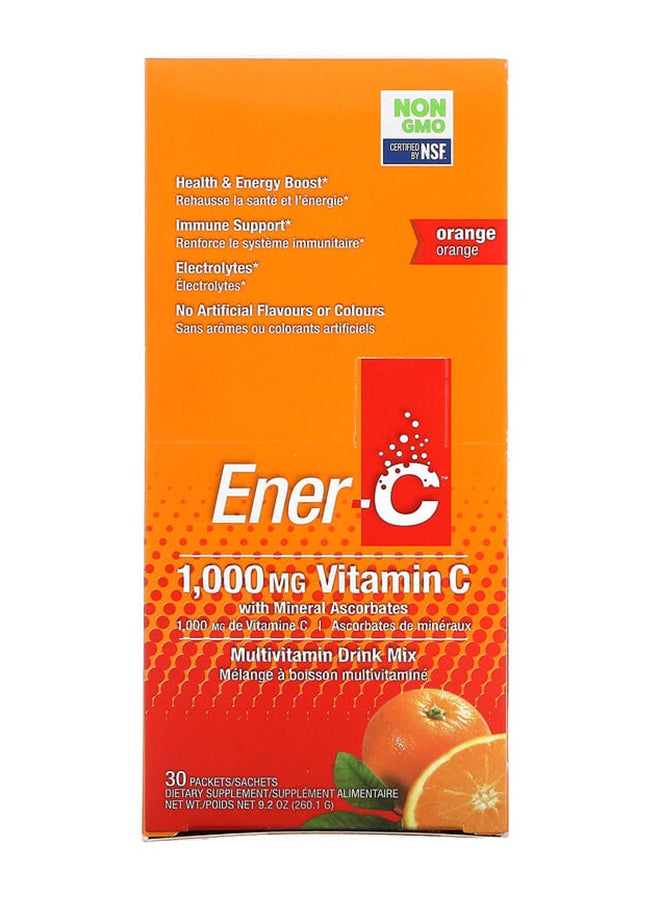 إنر-أس 30 قطعة من فيتامين سي 1000 ملغ 30 عبوة، 0.3 أونصة (8.67 جرام) لكل منها - Image 2