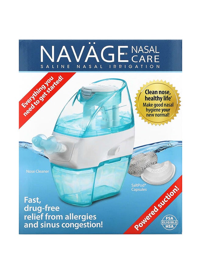 Navage Saline Nasal Irrigation Starter Kit, Nose Cleaner Model SDG-2 + 20 Saltpod Capsules - Image 2