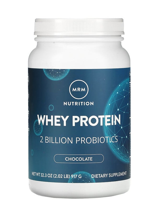 MRM Nutrition, Whey Protein, Chocolate, 2 Billion Probiotics, 2.02 lbs (917 g) - Image 1